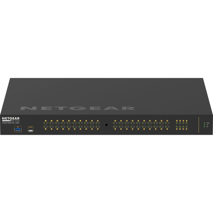 Netgear GSM4248P-100NAS 40-Port PoE+ Managed Switch with 40Gb Uplink