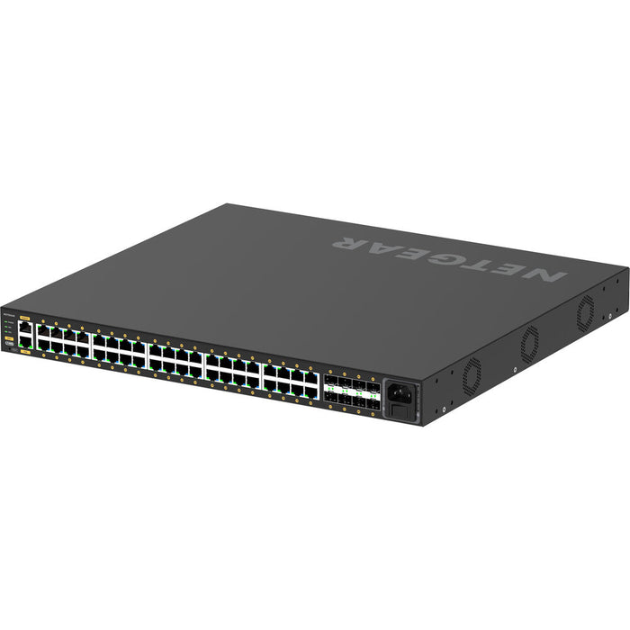 Netgear GSM4248P-100NAS 40-Port PoE+ Managed Switch with 40Gb Uplink