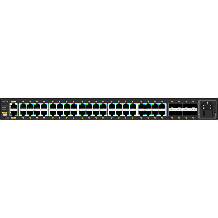 Netgear GSM4248P-100NAS 40-Port PoE+ Managed Switch with 40Gb Uplink