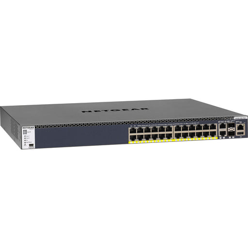 Netgear GSM4328PA-100NES 28-Port Gigabit Ethernet Smart Managed Pro PoE+ Switch with 410W PoE Budget