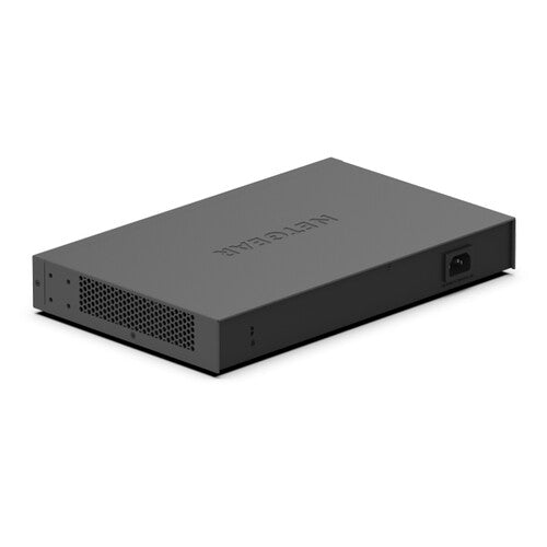 Netgear GSM4352PA-100NES 48-Port PoE+ Managed Ethernet Switch with 4 SFP+ 10G Uplink Ports, ideal for enterprise networks