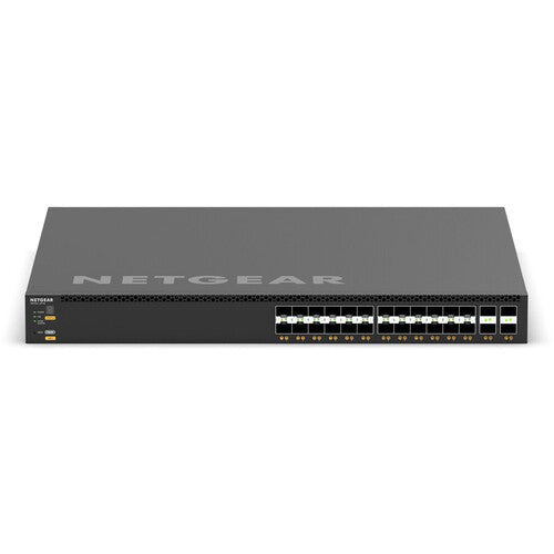 Netgear M4350-24F4V Managed Switch with 24 SFP+ and 4 SFP28 Ports for Enterprise Networking