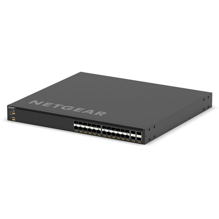 Netgear M4350-24F4V Managed Switch with 24 SFP+ and 4 SFP28 Ports for Enterprise Networking