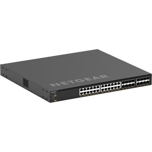 Netgear M4350-24X8F8V (XSM4340V-100NES) Managed Switch with 24x 10G ports, 8x SFP+ ports, and 8x PoE++ ports