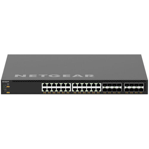 Netgear M4350-24X8F8V (XSM4340V-100NES) Managed Switch with 24x 10G ports, 8x SFP+ ports, and 8x PoE++ ports