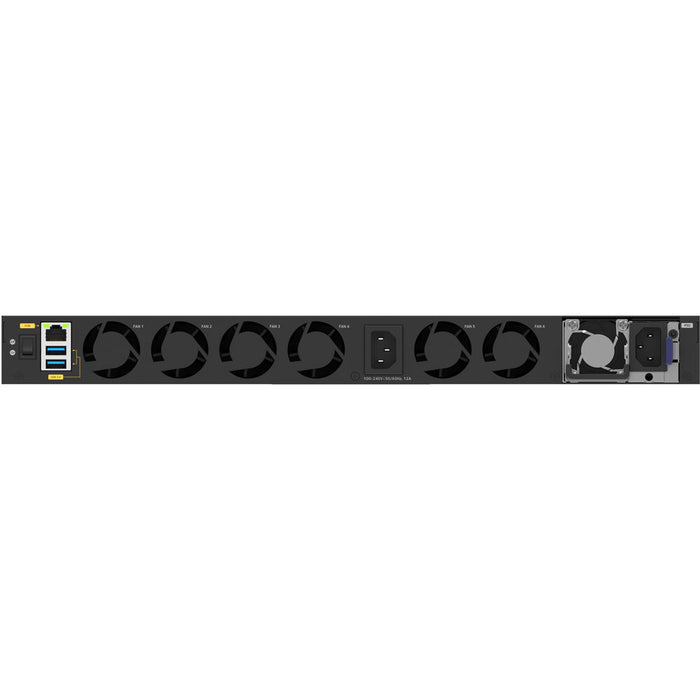 Netgear M4350-32F8V (XSM4340FV-100NES) managed switch with 32 SFP+ ports and 8 100G uplink ports