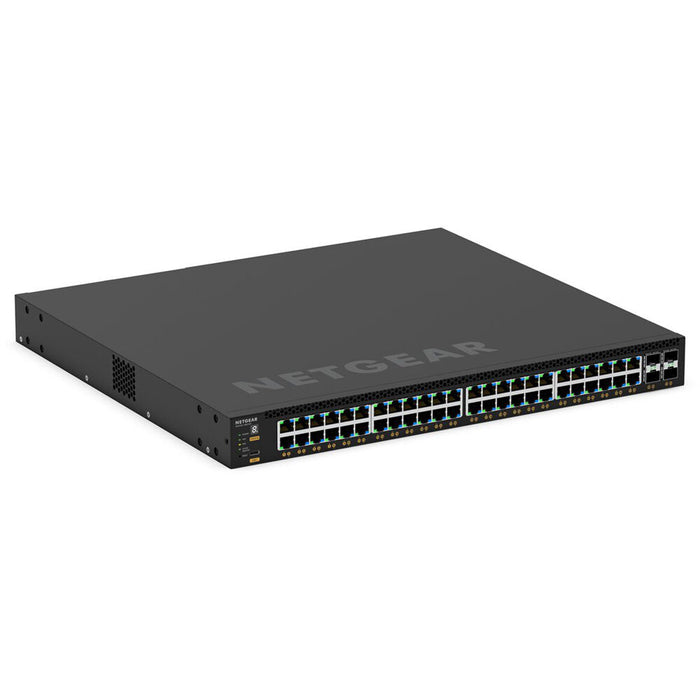 Netgear M4350-48G4XF GSM4352-100NES 48-Port Managed Ethernet Switch with 4 SFP+ Ports for High-Performance Networking