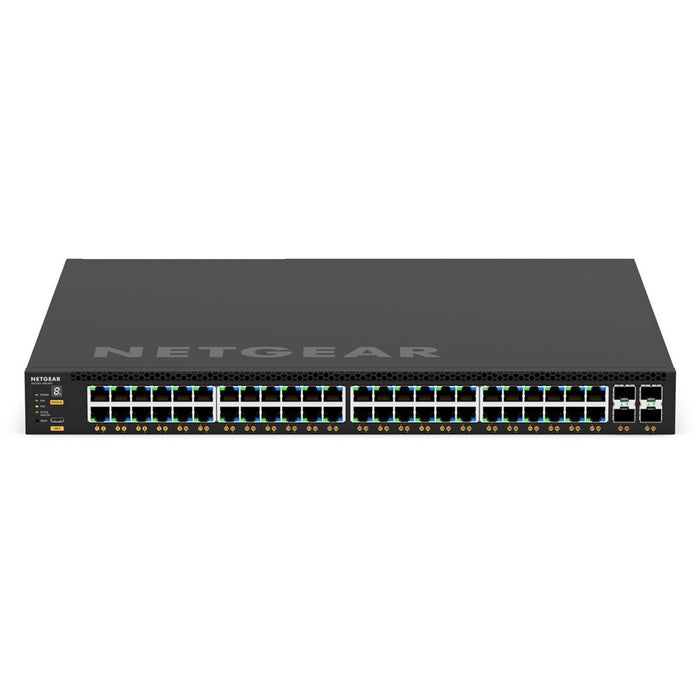 Netgear M4350-48G4XF GSM4352-100NES 48-Port Managed Ethernet Switch with 4 SFP+ Ports for High-Performance Networking