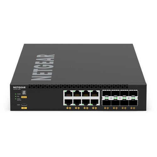 Netgear M4350-8X8F (XSM4316-100NES) Managed Switch with 8 100G Ports and 8 10G SFP+ Ports