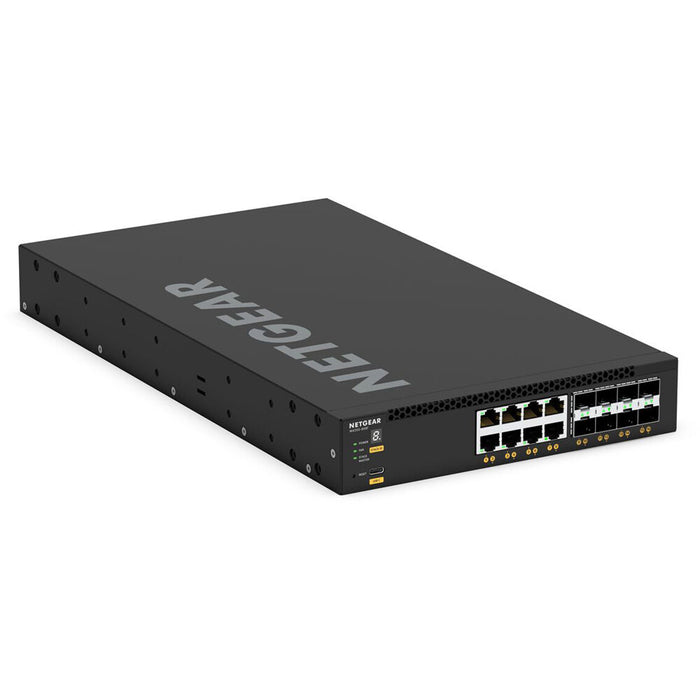 Netgear M4350-8X8F (XSM4316-100NES) Managed Switch with 8 100G Ports and 8 10G SFP+ Ports
