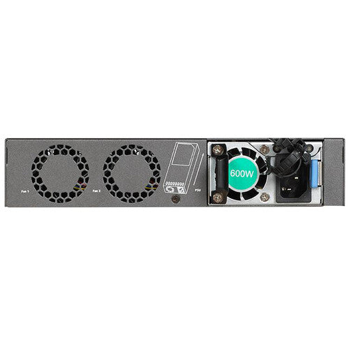Netgear XSM4316PA-100NES 16-Port 10G SFP+ Managed Network Switch with PoE+ Support, offering high-performance networking solutions.