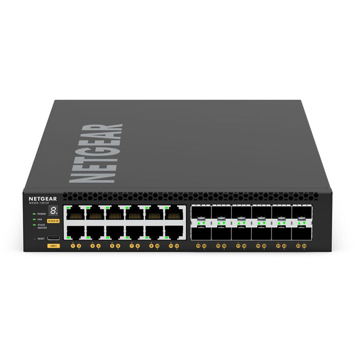 Netgear XSM4324S-100NES 24-Port 10G SFP+ Managed Ethernet Switch for enterprise network solutions