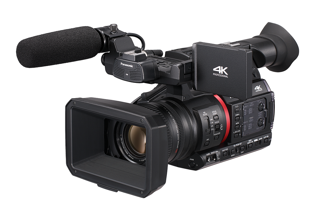Panasonic AG-CX350P 4K Camcorder with 1.0-inch Sensor, Live Streaming, and NDI/HX