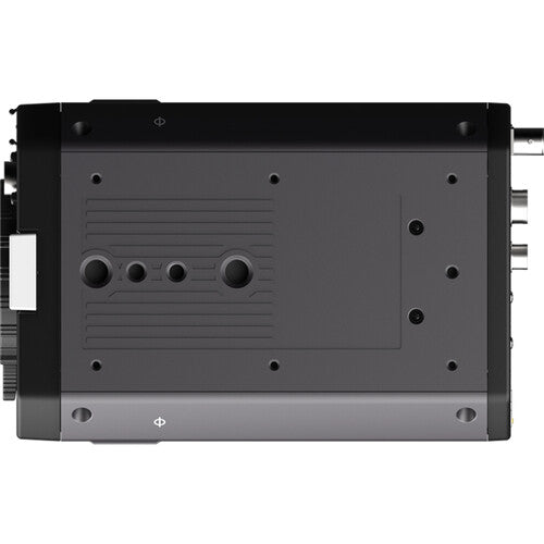 Panasonic AK-UBX100GJ 4K multi-purpose box camera with B4 mount, 12G-SDI, and IP connectivity for broadcast production