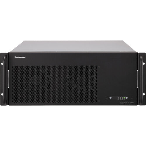 Panasonic AT-KC2000P KAIROS KC2000 Core flagship mainframe with 4RU chassis and IP/SDI live production capabilities