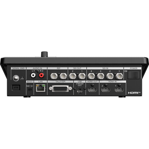 Panasonic AV-HSW10PJ Compact Live Video Switcher with 3G-SDI, NDI, and HDMI support