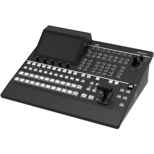 Panasonic AV-UHS500PJ 4K live video switcher with remote camera controller