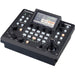 Panasonic AW-RP60GJ5 compact PTZ remote camera controller with joystick and 3.5-inch LCD display