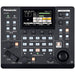 Panasonic AW-RP60GJ5 compact PTZ remote camera controller with joystick and 3.5-inch LCD display