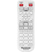 Panasonic PT-MZ14KLWU7 laser projector front and side view in white finish