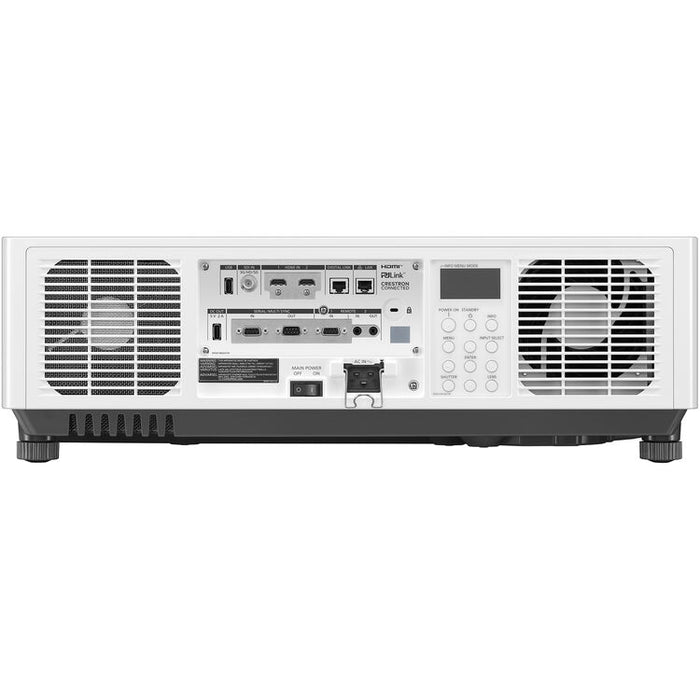 Panasonic PT-MZ17KLWU7 3LCD Laser Projector with 17,000 lumens brightness in white finish