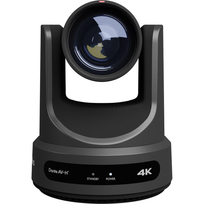 PTZOptics Link 4K gray PTZ camera with 12x optical zoom and SDI HDMI USB IP outputs