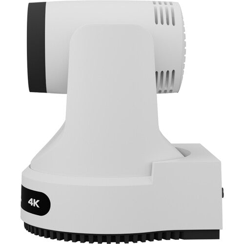 PTZOptics Move 4K white PTZ camera with 20x optical zoom and SDI HDMI USB IP outputs