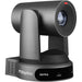 PTZOptics Move 4K PTZ camera in gray with 30x optical zoom and SDI, HDMI, USB, and IP connectivity