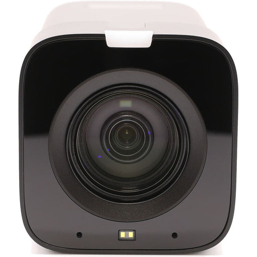PTZOptics Studio 4K white PTZ camera with 20x optical zoom for professional video production