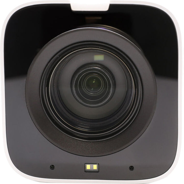 PTZOptics Studio 4K white PTZ camera with 20x optical zoom for professional video production