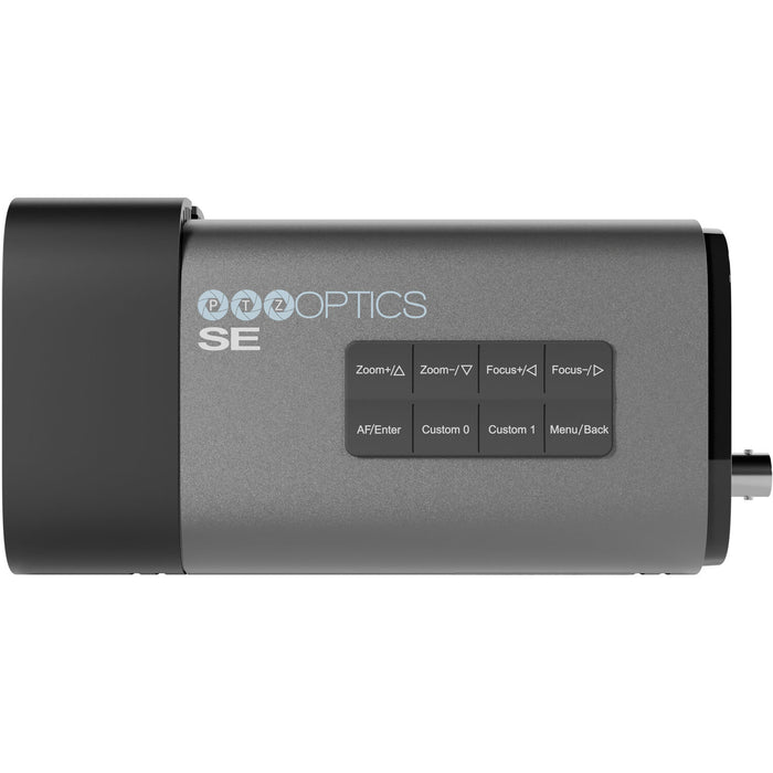 PTZOptics Studio SE Hive-Linked PTZ camera with 20x optical zoom in gray