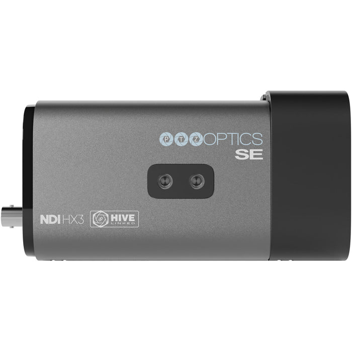 PTZOptics Studio SE Hive-Linked PTZ camera with 20x optical zoom in gray