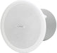 Q-Sys AC-C2T 2.75-inch ceiling speaker with transformer, designed for high-quality distributed audio in commercial environments.