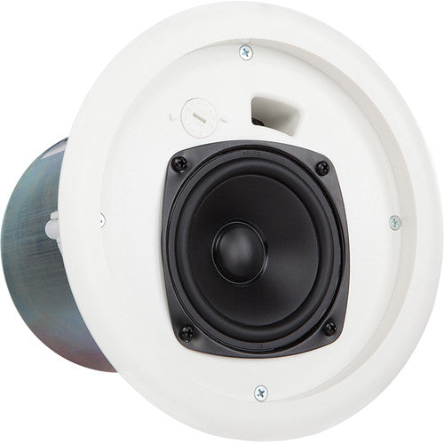 The Q-Sys AC-C4T is a 4-inch two-way ceiling loudspeaker offering clear, wide-dispersion audio for commercial spaces.