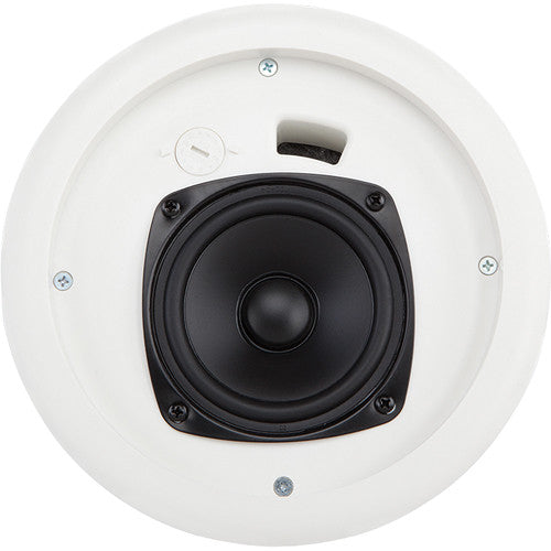 The Q-Sys AC-C4T is a 4-inch two-way ceiling loudspeaker offering clear, wide-dispersion audio for commercial spaces.
