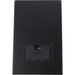 Q-SYS AD-S28TW-B dual 8-inch black surface-mount subwoofer with versatile mounting options and high-performance low-frequency output.