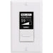 Q-SYS MP-MFC-WH Multi-Function Controller in white, designed for flexible audio system control with customizable buttons and sleek wall-mount design.