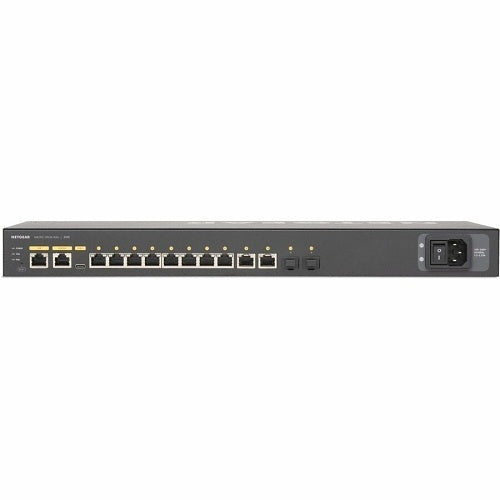 Q-SYS NS10-125+ 10-Port PoE+ Network Switch
