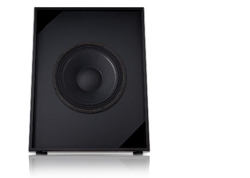 Q-SYS SB-1180 powered subwoofer designed for high-performance audio systems with deep bass response.