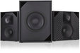 Q-SYS SB-1180 powered subwoofer designed for high-performance audio systems with deep bass response.