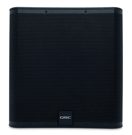 Q-SYS SB-118F Powered Subwoofer for high-performance audio in commercial and professional spaces.