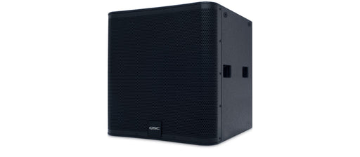 Q-SYS SB-118F Powered Subwoofer for high-performance audio in commercial and professional spaces.