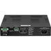 Q-SYS SPA2-200 two-channel power amplifier with 200W per channel, supporting both low-Z and high-Z configurations for commercial audio applications.
