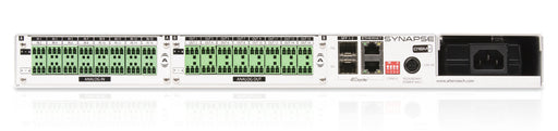 Q-SYS SYNAPSE-D32MI-TB 32-Channel Dante™/AES67 Networked Audio Interface.