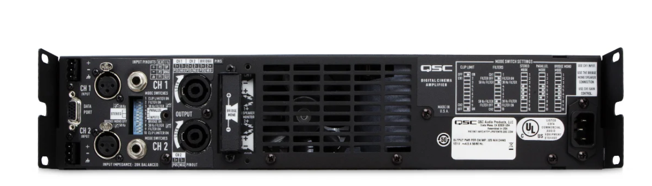 QSC DCA1622 Digital Cinema Amplifier