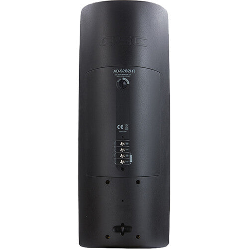 Q-SYS AD-S282HB dual 8-inch high-power surface-mount loudspeaker, ideal for indoor and outdoor commercial audio applications.