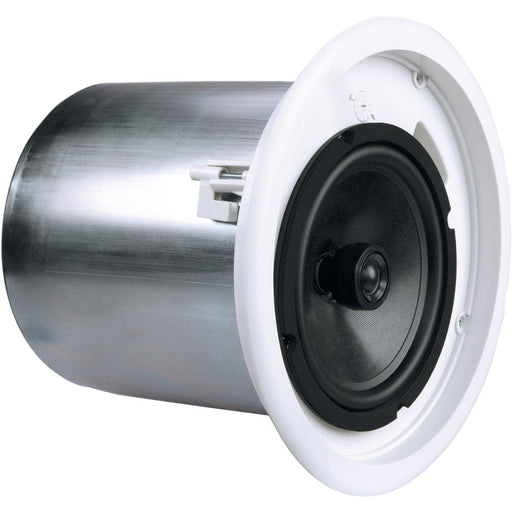 Q-Sys AC-C8T 8-inch ceiling loudspeaker with 70/100V transformer, ideal for commercial audio applications, offering high-quality sound and durability.