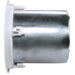 Q-Sys AC-C8T 8-inch ceiling loudspeaker with 70/100V transformer, ideal for commercial audio applications, offering high-quality sound and durability.