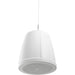 Q-SYS AD-P6T-W 6.5-inch two-way white pendant loudspeaker designed for high-performance audio in commercial and professional installations.