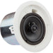 Q-SYS AC-C6T 6.5-inch two-way ceiling speaker with 70V/100V transformer for commercial audio applications.